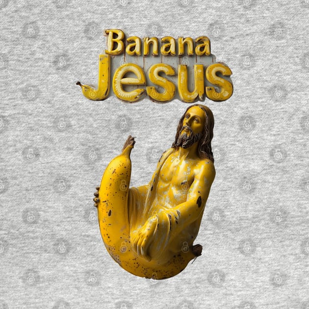 Banana Jesus by Bee's Pickled Art